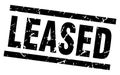 leased stamp Royalty Free Stock Photo