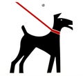 Leash law Royalty Free Stock Photo