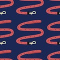 Leash pattern for animals, cats, dogs, pet care