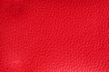 Leather abstract red background with texture Royalty Free Stock Photo