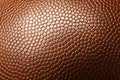 Leather American football ball as background