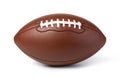 Leather American football ball