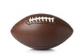 Leather American football ball