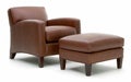 Leather arm chair