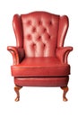 Leather armchair