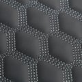 Leather background with sewing stitch Royalty Free Stock Photo