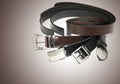 Leather belt