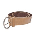 Leather belt