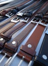 Leather belts Royalty Free Stock Photo