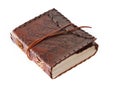 Leather bound journal Royalty Free Stock Photo