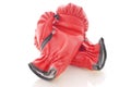 Leather Boxing Gloves Royalty Free Stock Photo