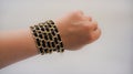 Leather bracelet Royalty Free Stock Photo