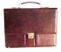 Leather brief case