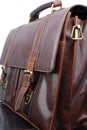 Leather briefcase Royalty Free Stock Photo