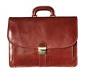 Leather briefcase Royalty Free Stock Photo