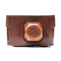 Leather camera case