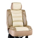 Leather car seat cover Royalty Free Stock Photo