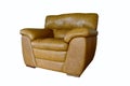 Brown leather chair