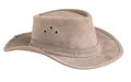 Leather Cowboy hat Royalty Free Stock Photo
