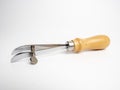 Leather craft tools, edge adjustment, Creaser, the best leather work tools. Royalty Free Stock Photo