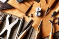 Leather crafting tools