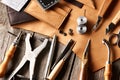 Leather crafting tools