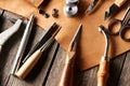 Leather crafting tools