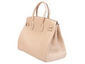 Leather female handbag.