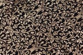 Leather floral pattern background Royalty Free Stock Photo