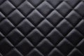 Leather grid black rhombus texture background for decor