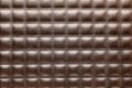 Leather grid bronze rhombus texture background for decor