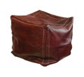 Leather hassock