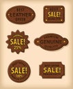 Leather labels