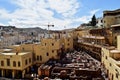 Leather market of Fez, Morocco