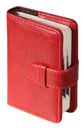 Leather notebook Royalty Free Stock Photo