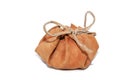 Leather Pouch Royalty Free Stock Photo