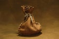 Leather Sack Royalty Free Stock Photo