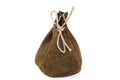 leather sack Royalty Free Stock Photo