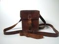 Leather satchel