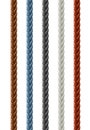 Leather seamless braided plait