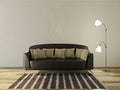 Leather sofa