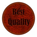 Leather Tag - Best Quality Royalty Free Stock Photo