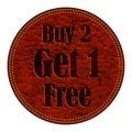 Leather Tag - Buy 2 Get 1 Free