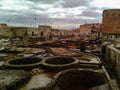 Leather Tannery, Marrakech, Morocco