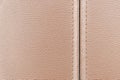 The leather texture background in the light brown tone Royalty Free Stock Photo
