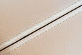 The leather texture background in the light brown Royalty Free Stock Photo
