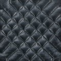 The Leather texture colose-up with linear stiches Royalty Free Stock Photo