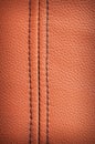 Leather texture with selvage