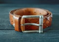 Leather vintage brown belts