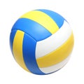 Leather volleyball ball